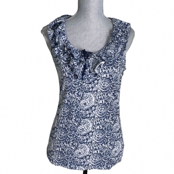 Ralph Lauren Tops - Lauren Ralph Lauren paisley print top size PM